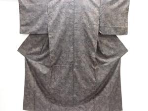 花鳥更紗模様本場大島紬着物(染)